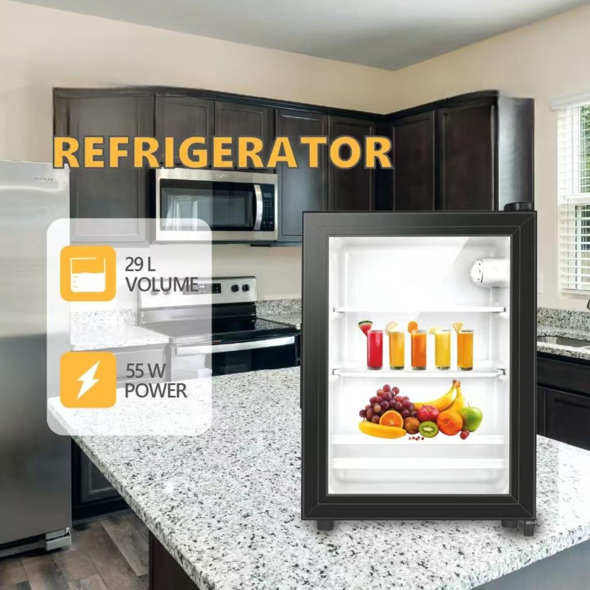 29L Mini Refrigerator with Direct Cooling