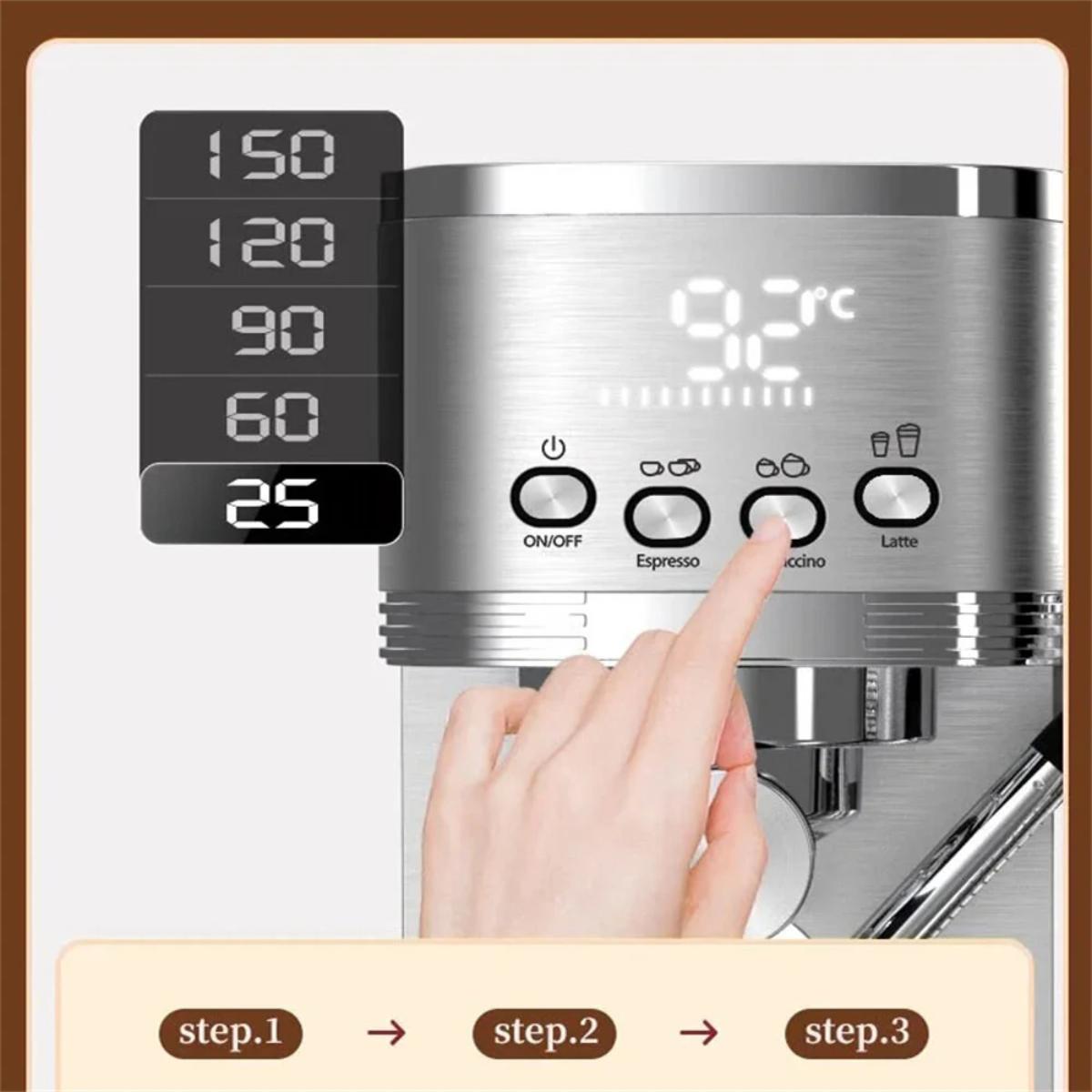 20 Bar Espresso Coffee Machine