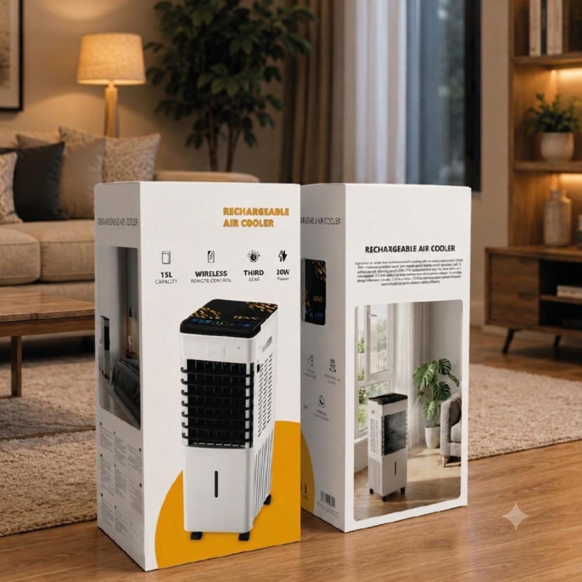 15L Portable Air Cooler with Remote Control
