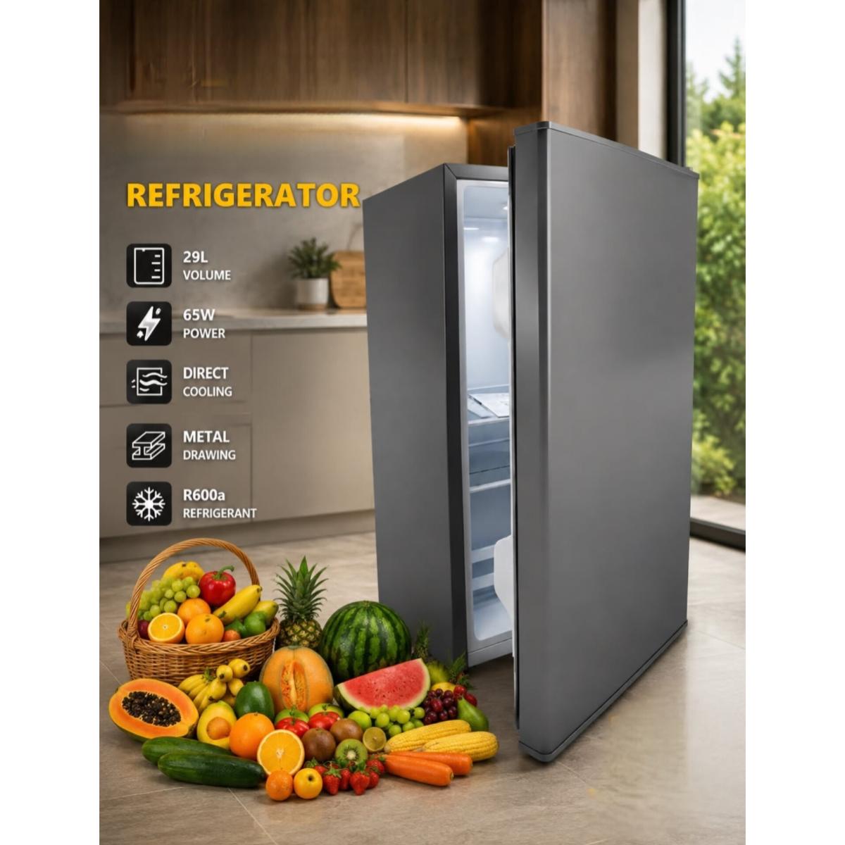 29L Mini Refrigerator, 65W