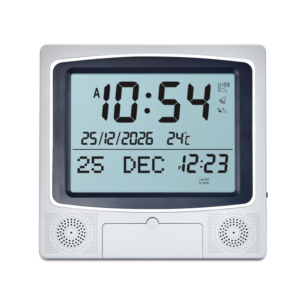 Digital Azan Prayer Clock with LCD