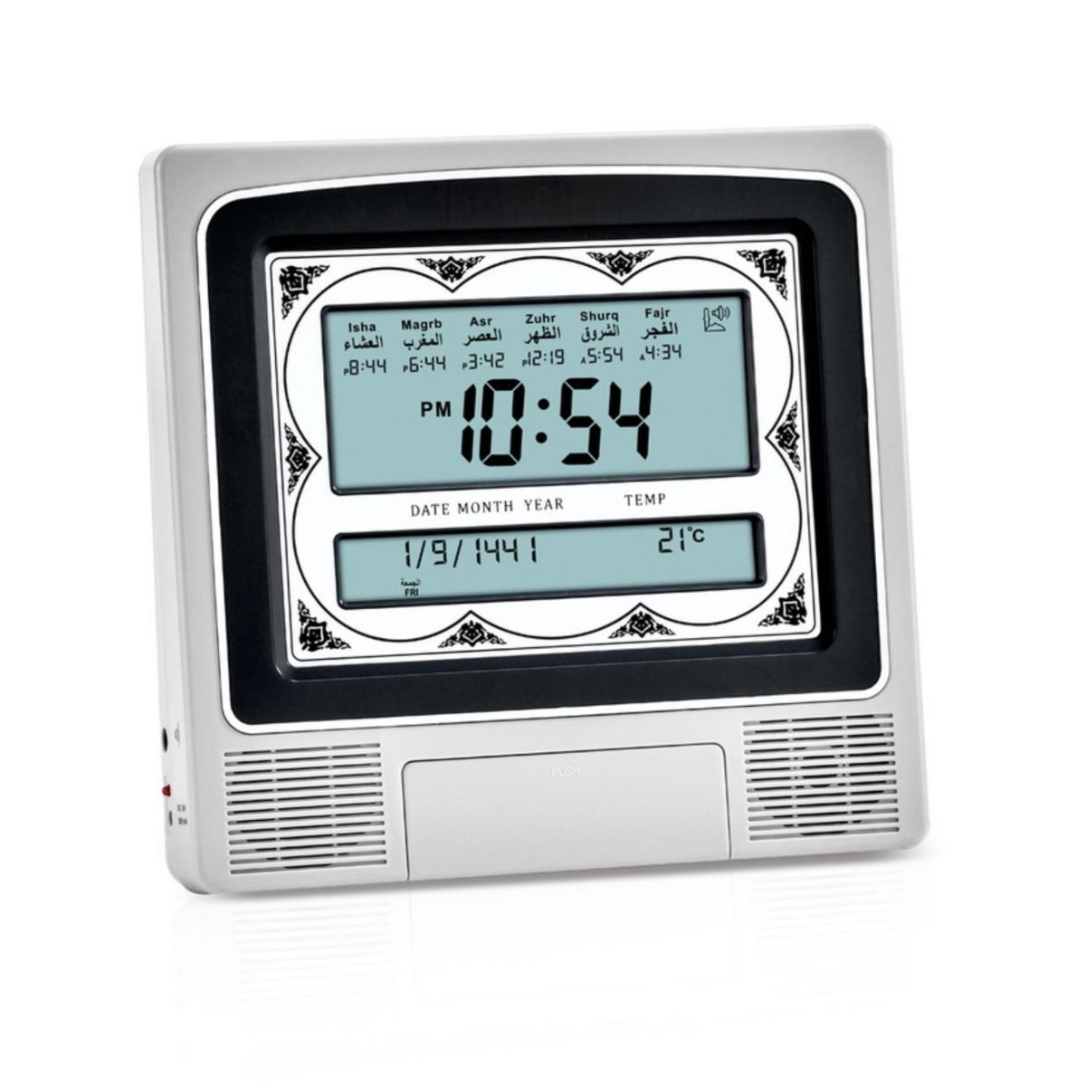 Digital Islamic Azan Clock with Prayer Times