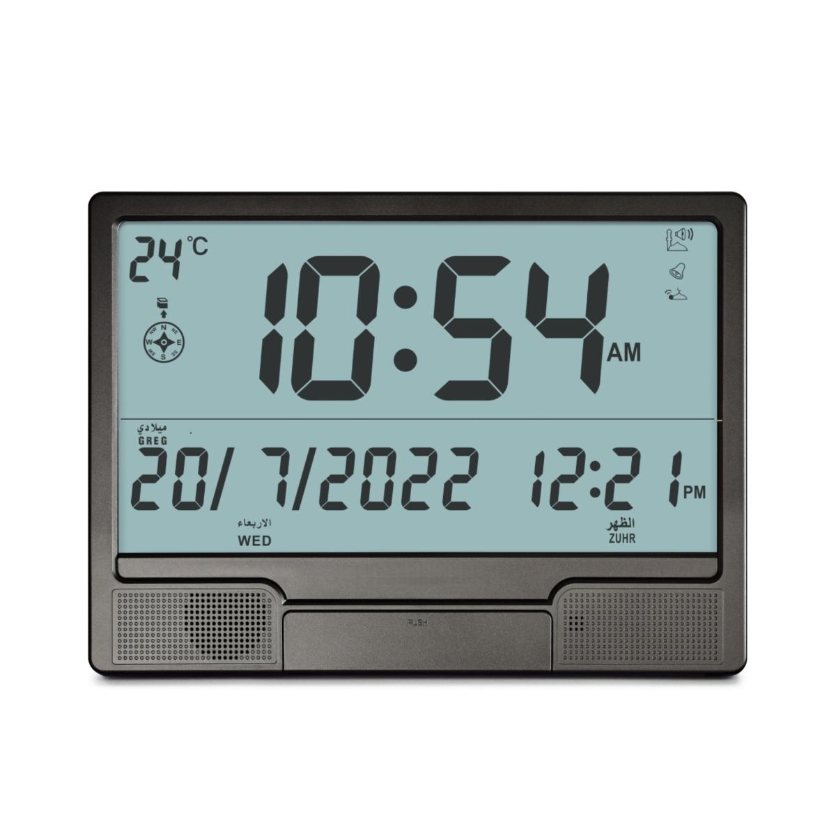 Digital Islamic Azan Clock with Prayer Times