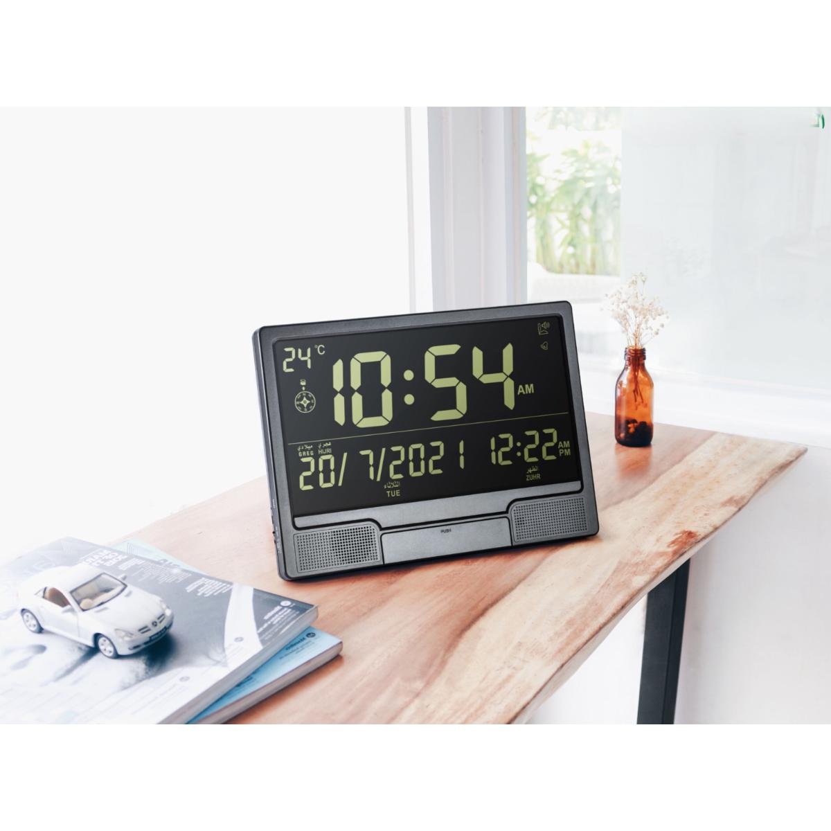 Digital Islamic Azan Clock with Prayer Times