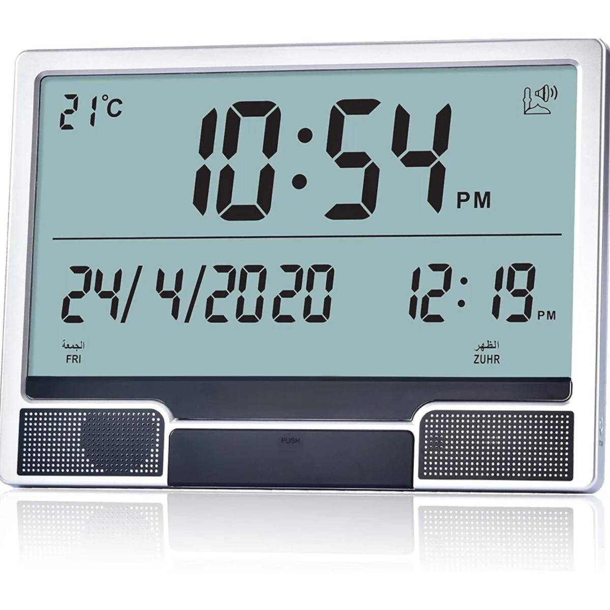 Digital Islamic Azan Clock with Prayer Times