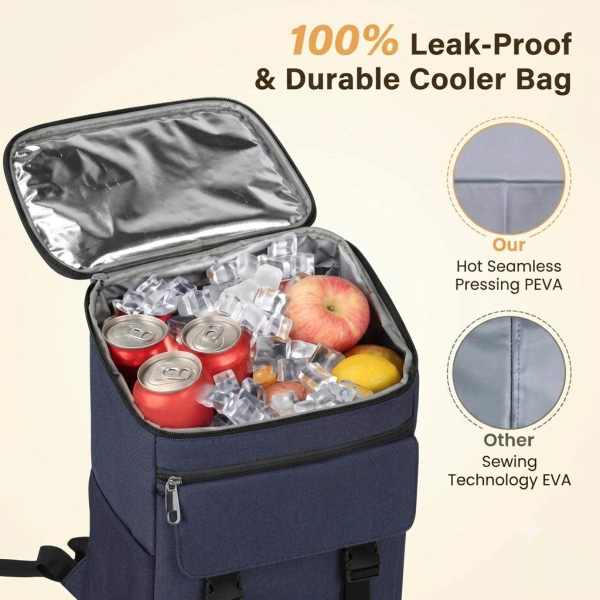 Insulated Lunch Cooler Backpack