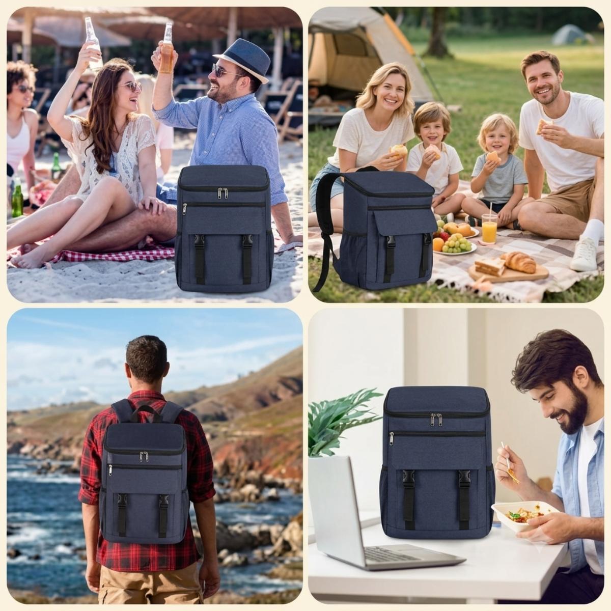 Insulated Lunch Cooler Backpack