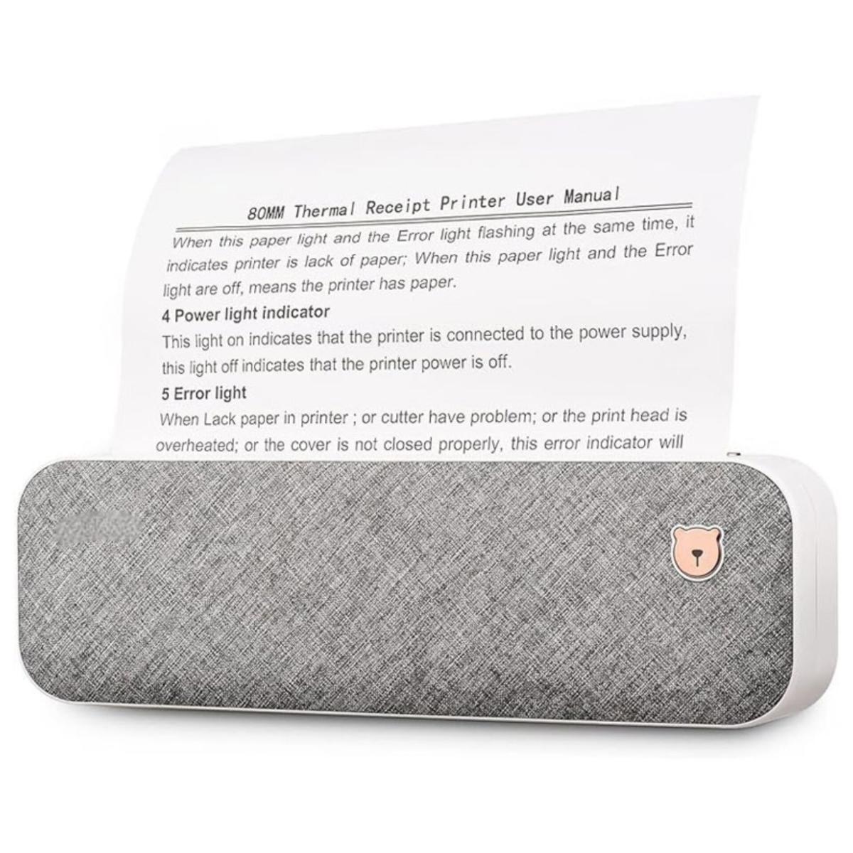 Portable Mini A4 Thermal Printer