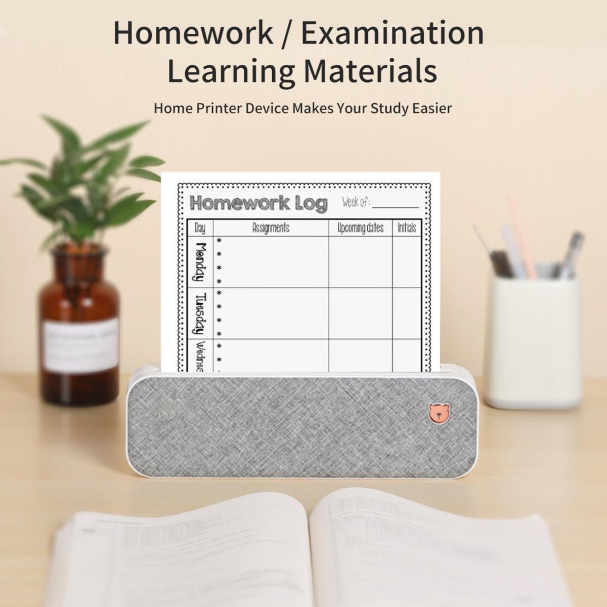 Portable Mini A4 Thermal Printer