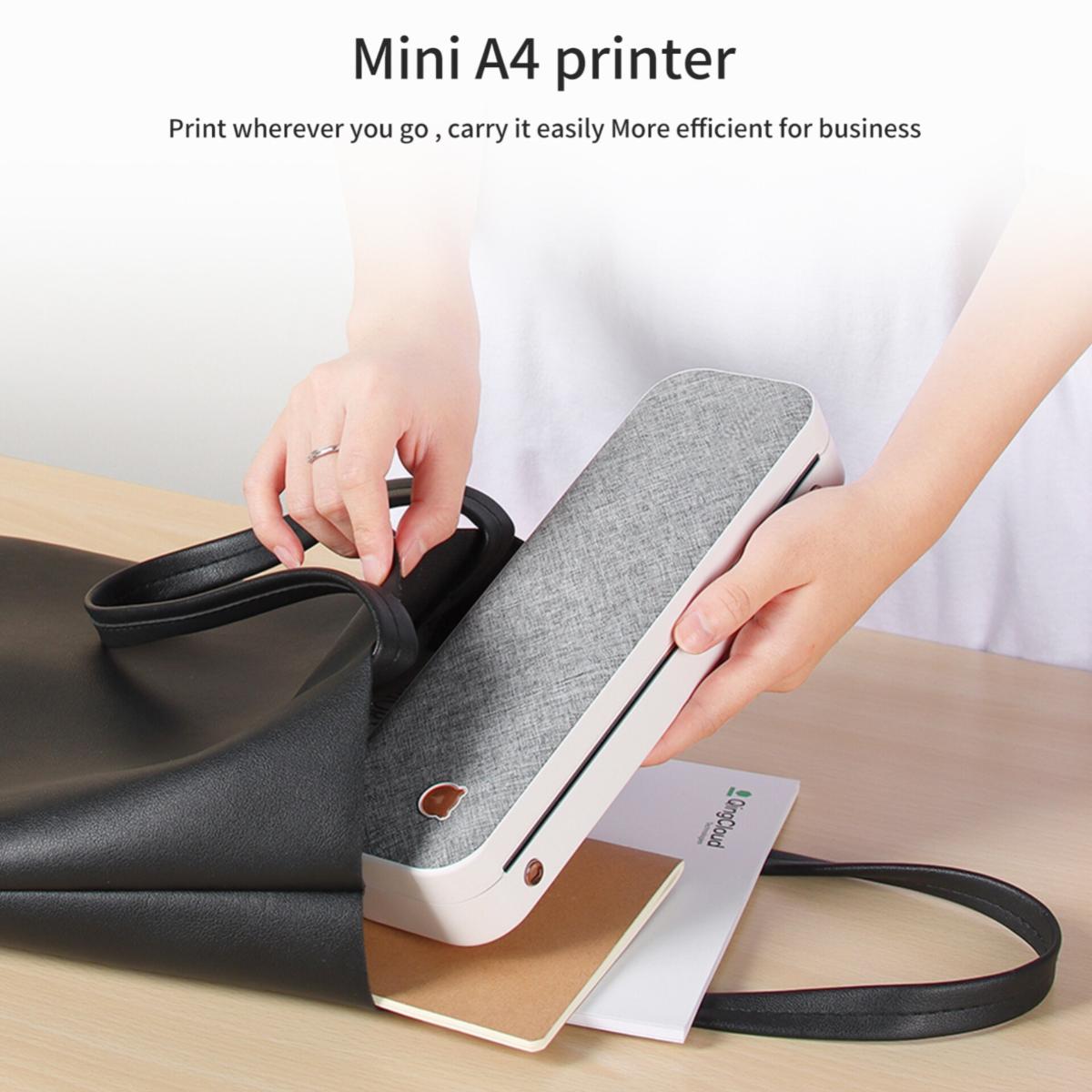Portable Mini A4 Thermal Printer