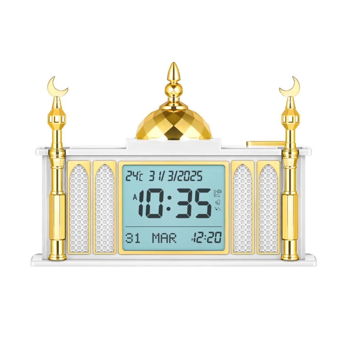 Digital Islamic Azan Prayer Clock with LED Display