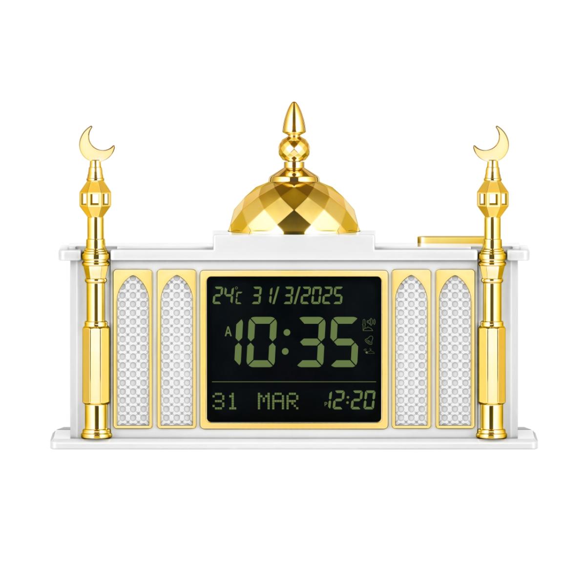 Digital Islamic Azan Prayer Clock with LED Display