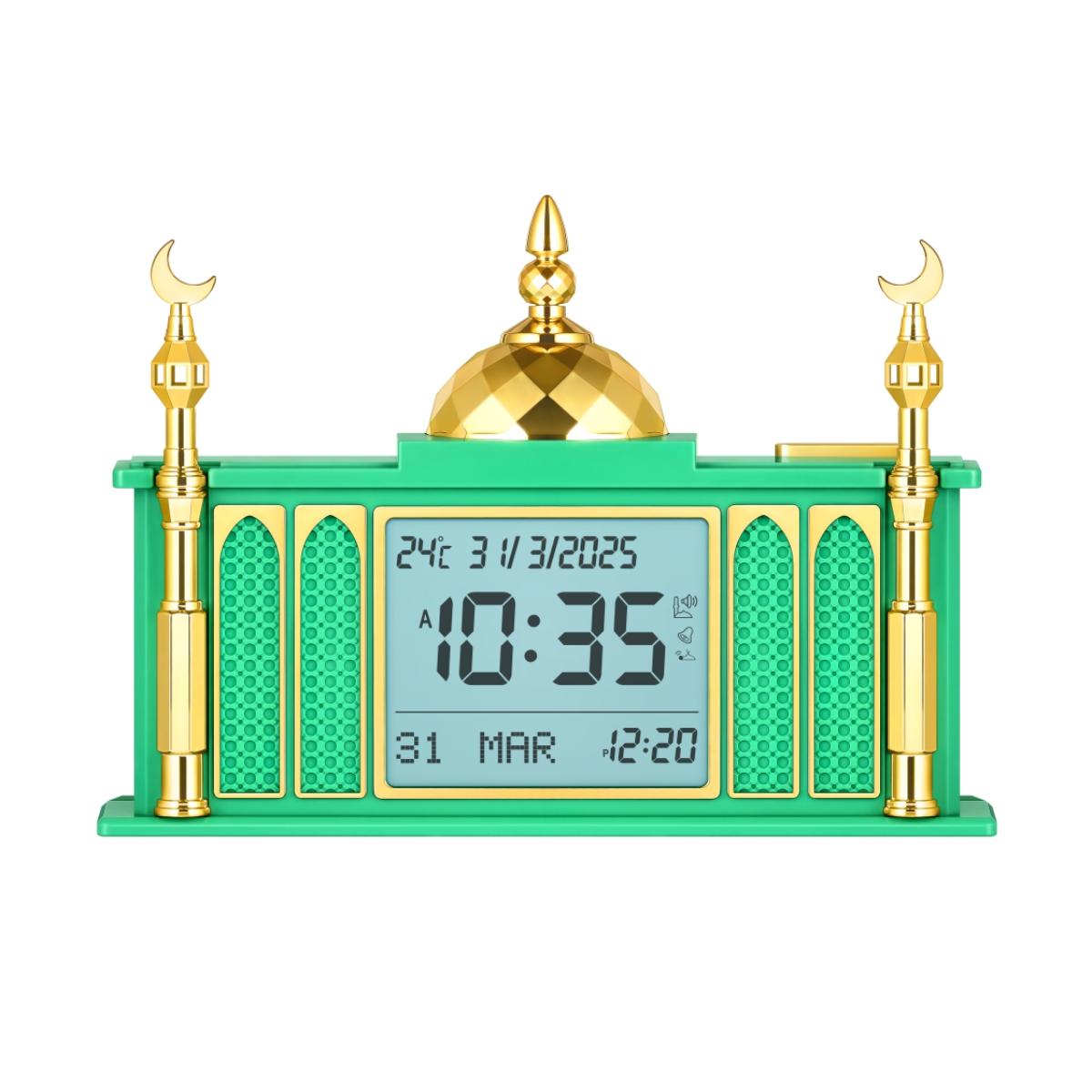 Digital Islamic Azan Prayer Clock with LED Display