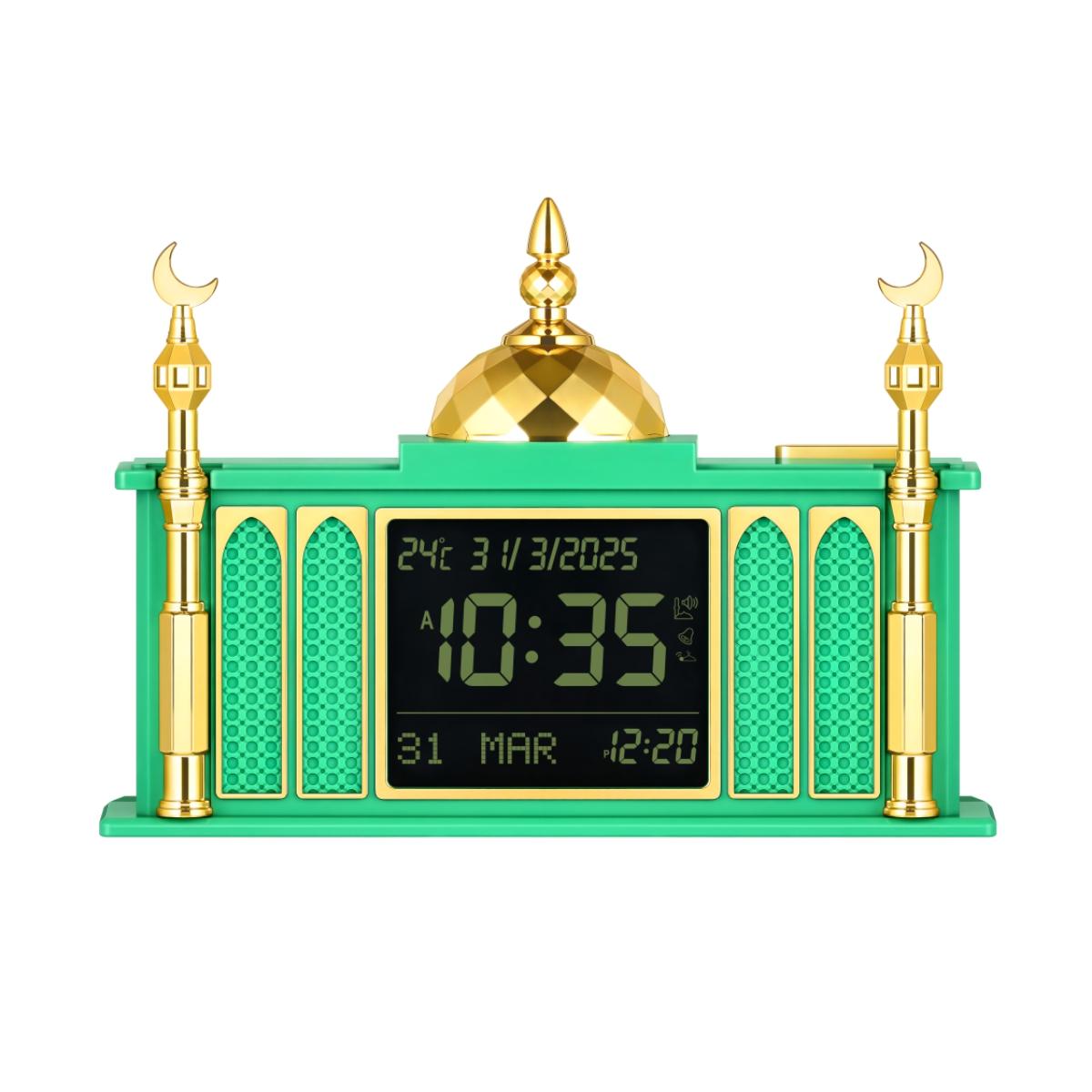 Digital Islamic Azan Prayer Clock with LED Display