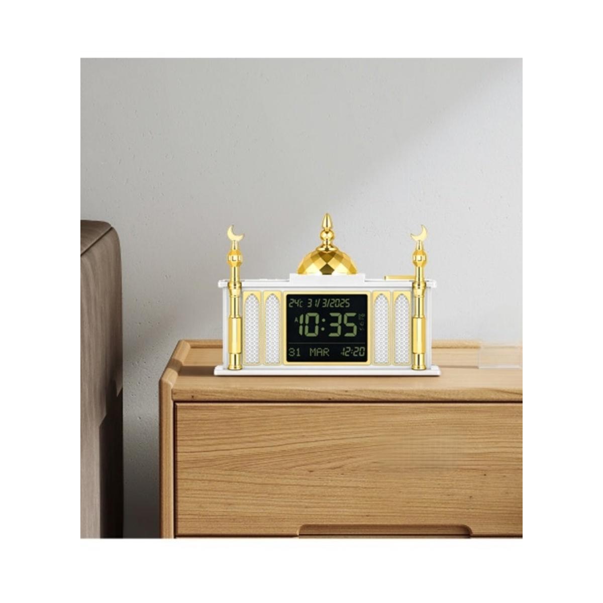 Digital Islamic Azan Prayer Clock with LED Display