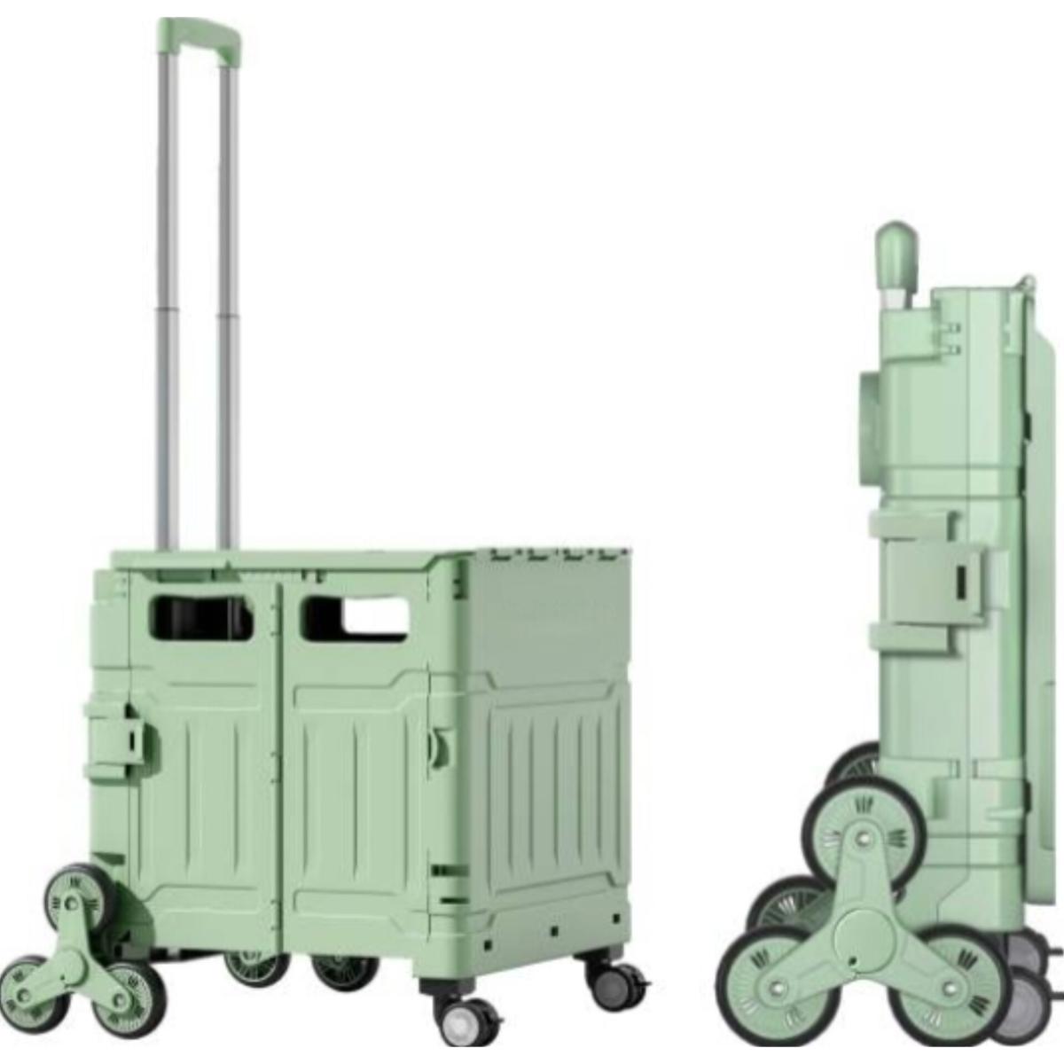 Foldable 75L Rolling Storage Box