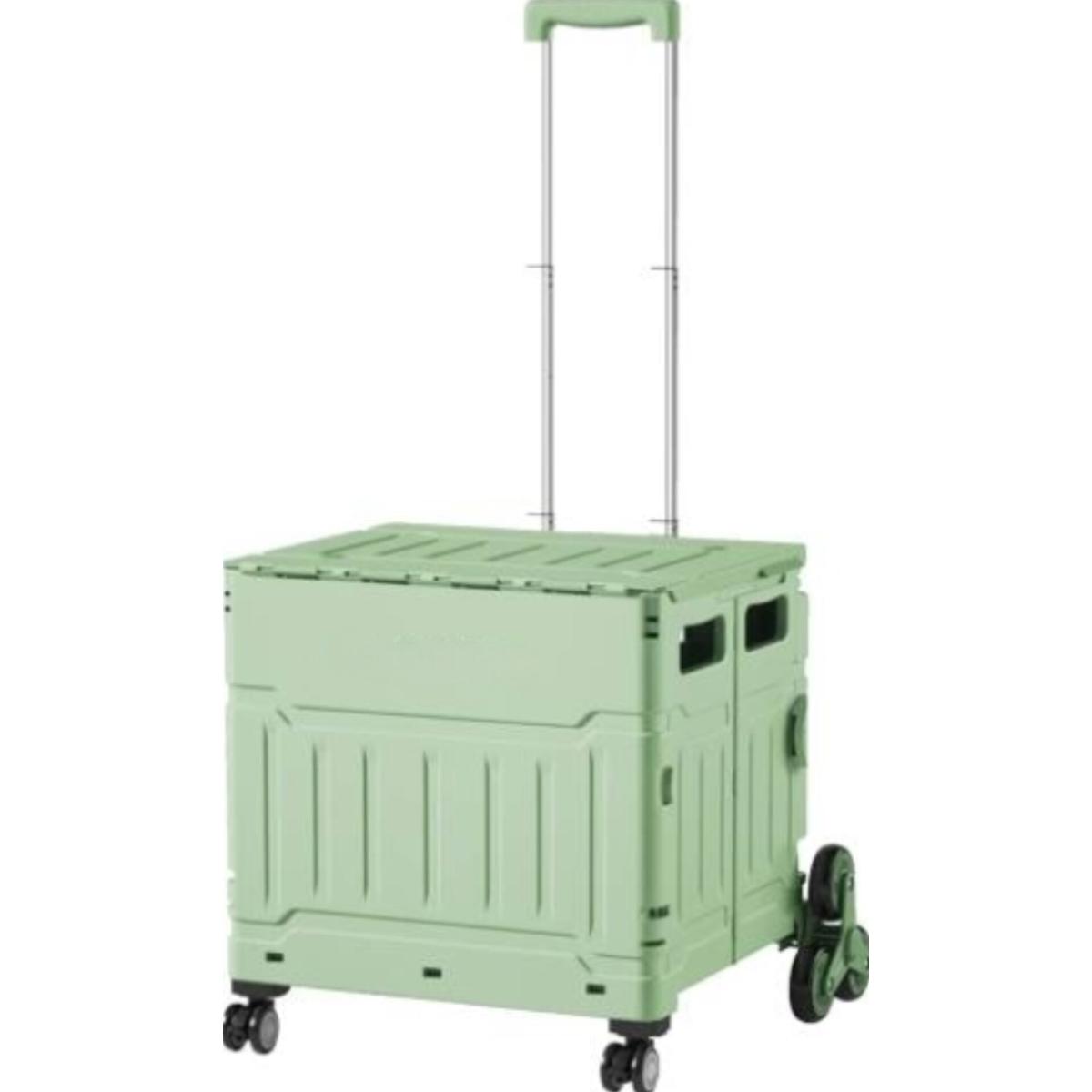 Foldable 75L Rolling Storage Box
