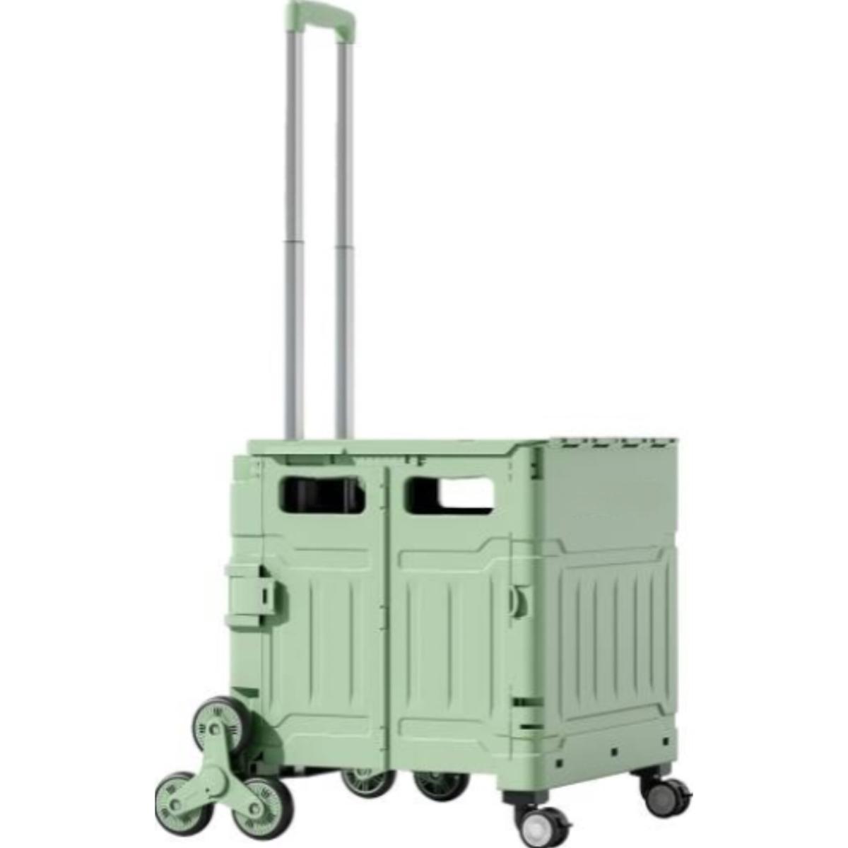 Foldable 75L Rolling Storage Box