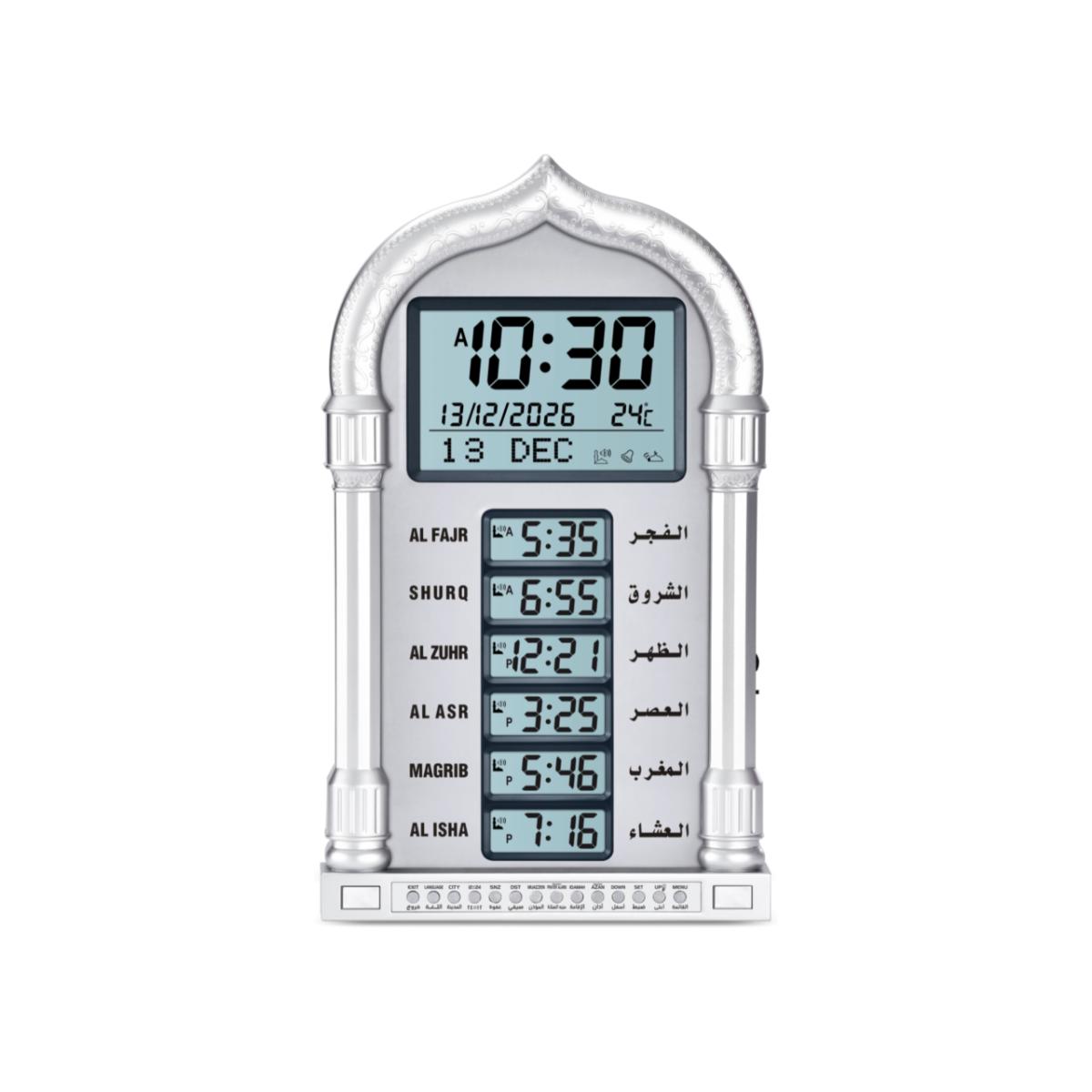 Digital Islamic Azan Prayer Clock