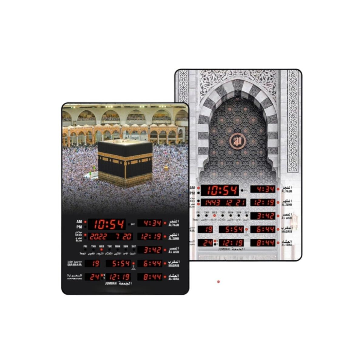 Digital Islamic Azan Prayer Clock with LED Display