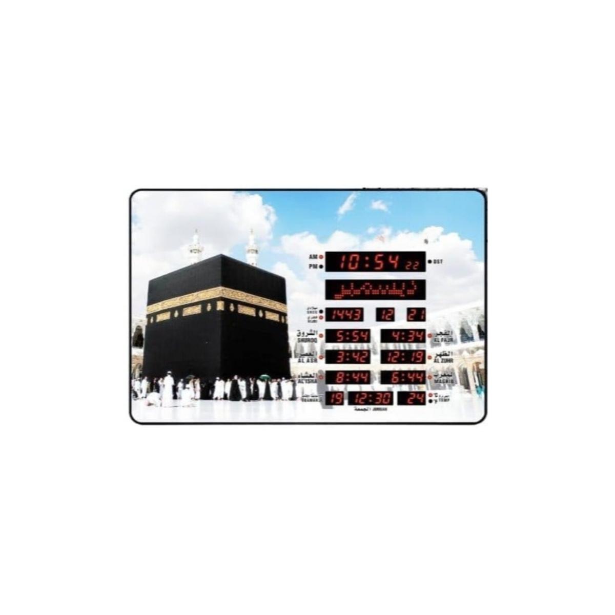 Digital Azan Prayer Clock with LED Display