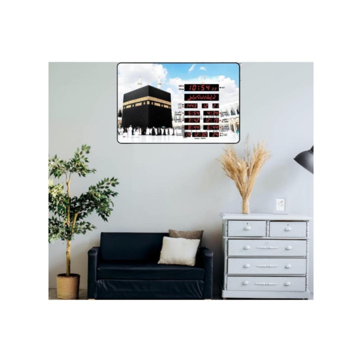 Digital Azan Prayer Clock with LED Display