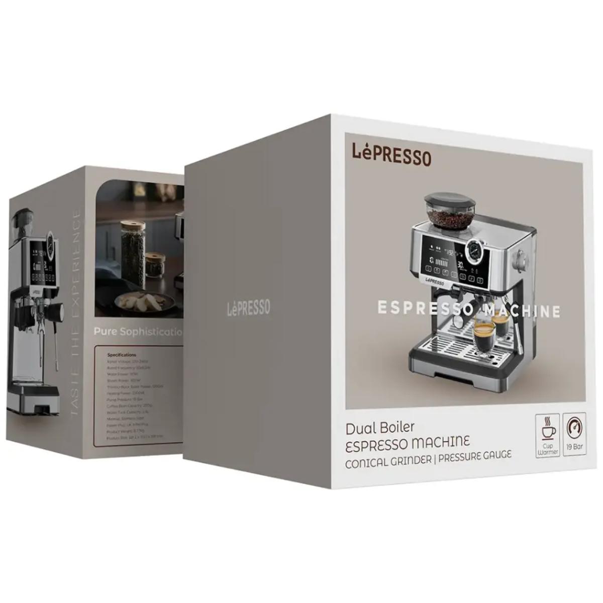 LePresso Dual Boiler Espresso Machine