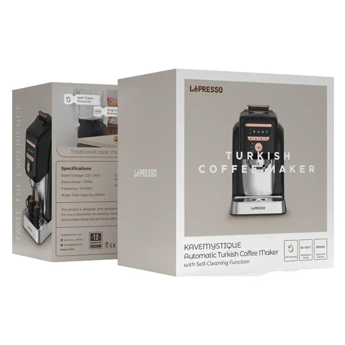 LePresso KAVEMYSTIQUE Automatic Turkish Coffee Maker