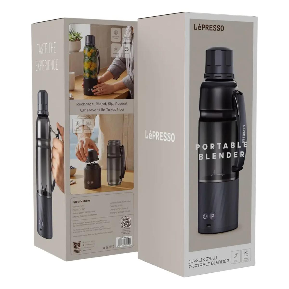 LePresso Juvelix 370W Portable Blender