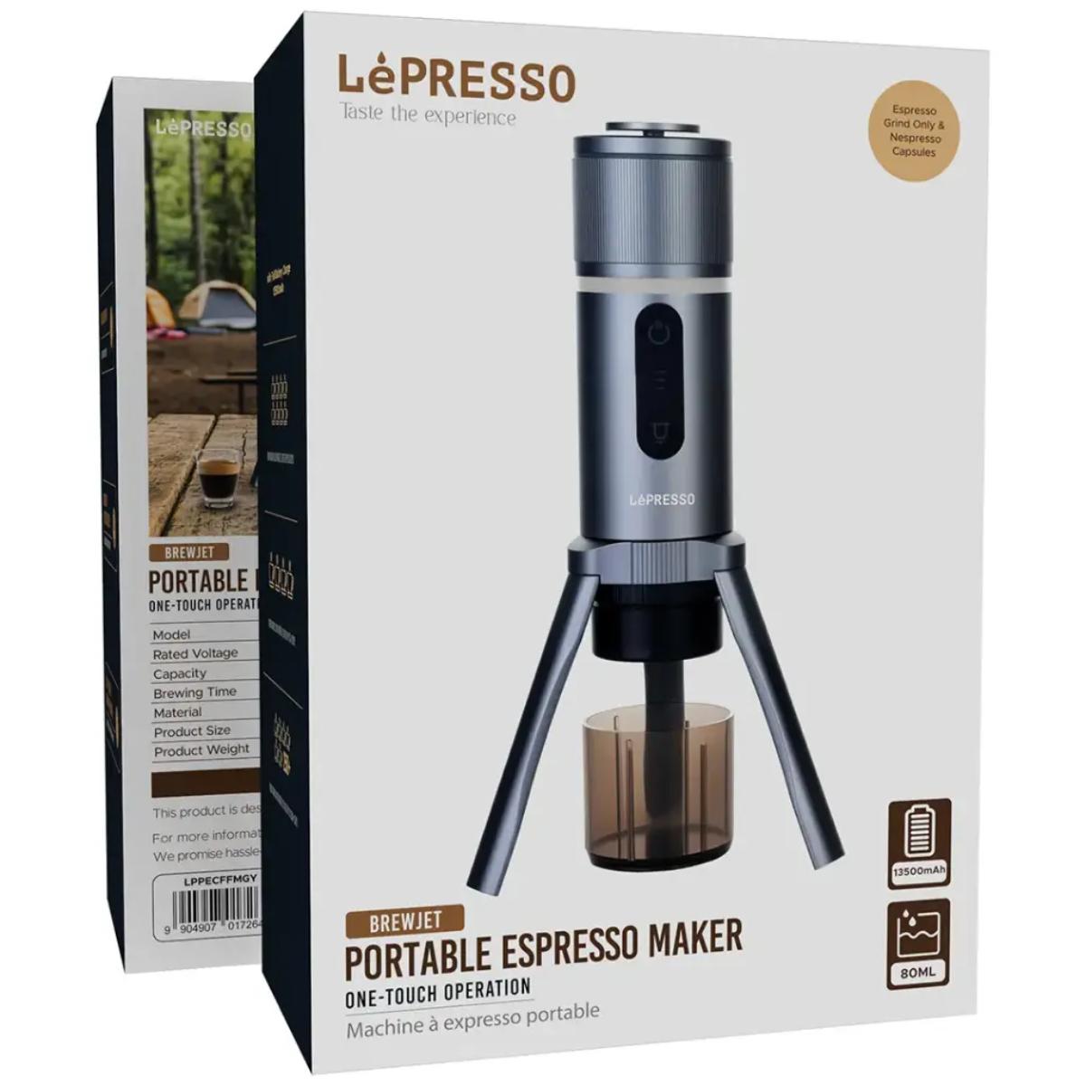 LePresso Brewjet Portable Espresso Maker