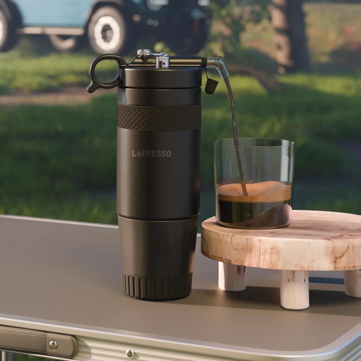 LePresso Nitro Brew Cold Coffee Maker with Pressure Gauge 480ML