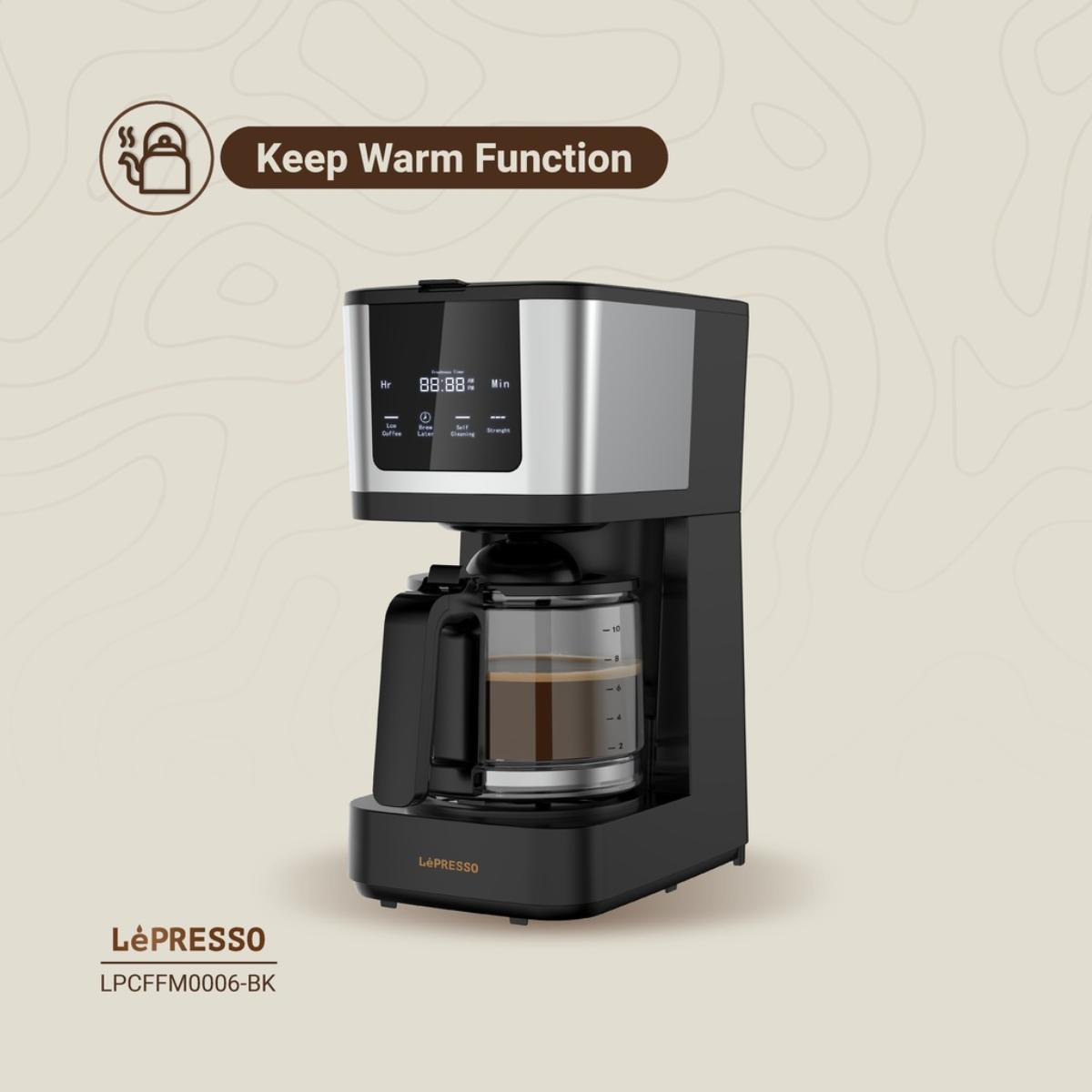 LePresso Rich Brew Coffee Machine with Touch Display
