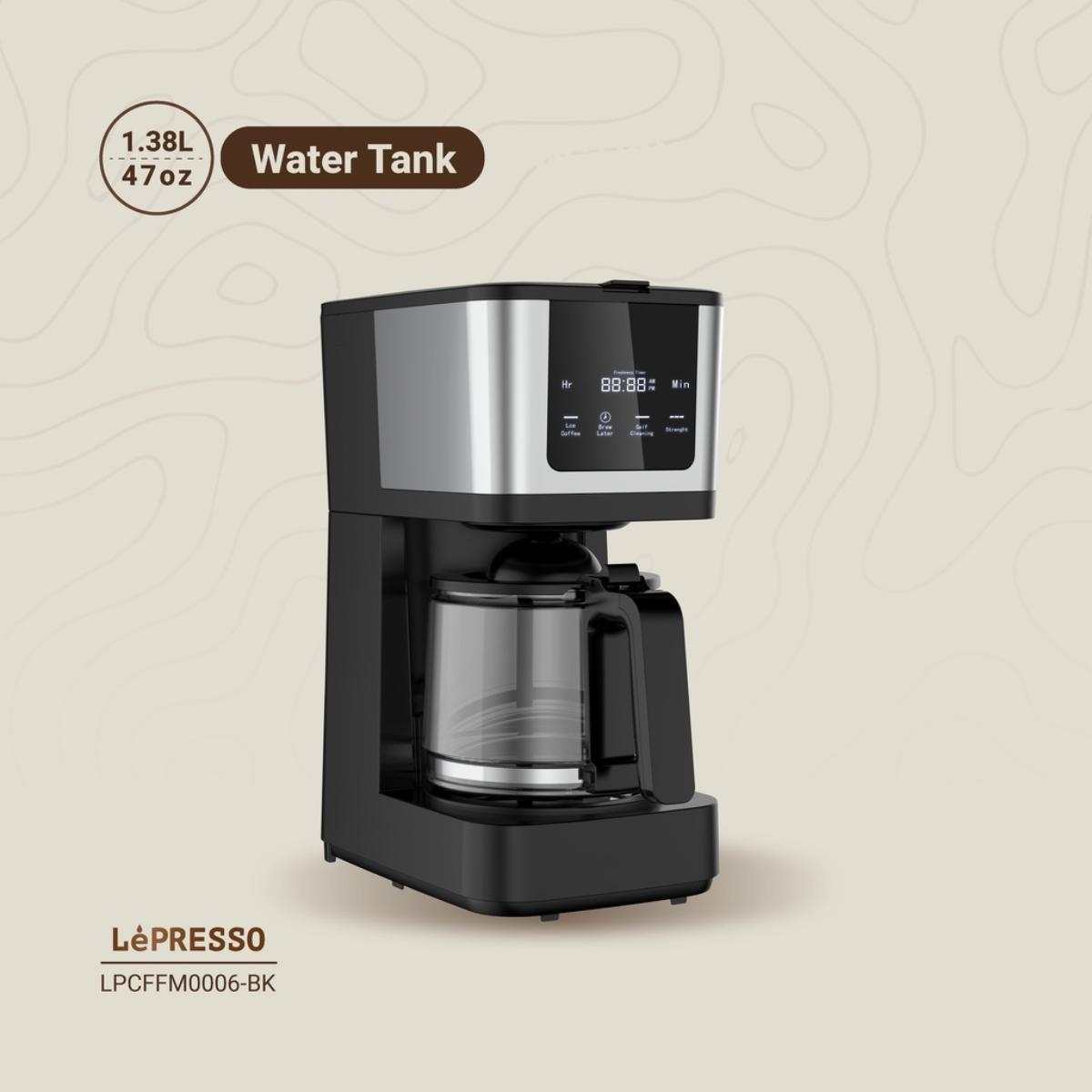 LePresso Rich Brew Coffee Machine with Touch Display