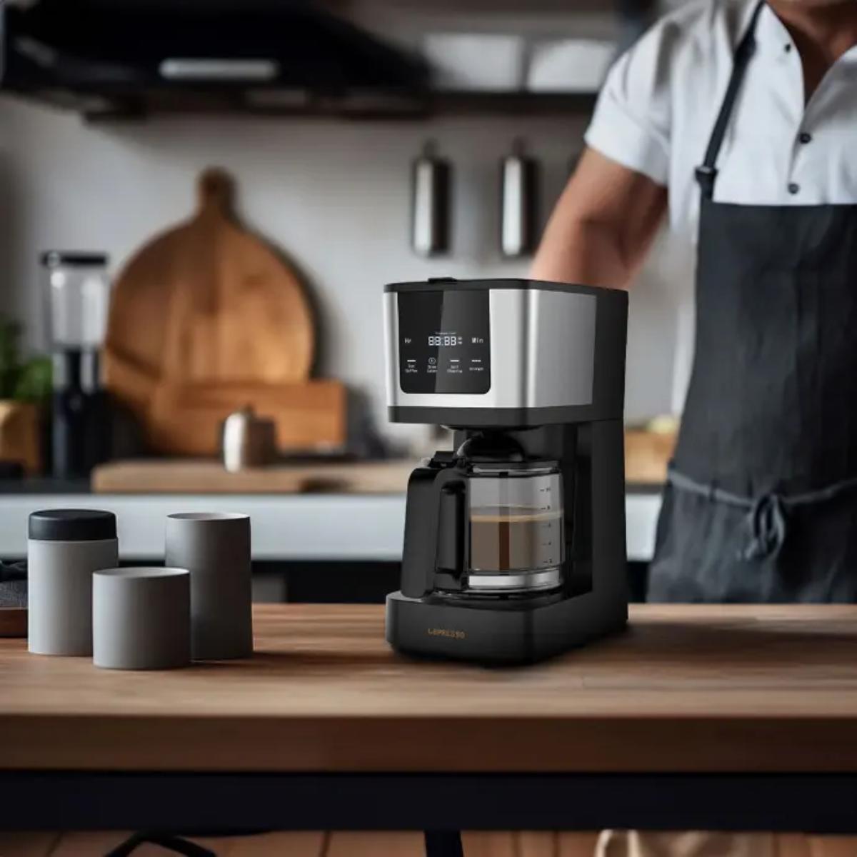 LePresso Rich Brew Coffee Machine with Touch Display