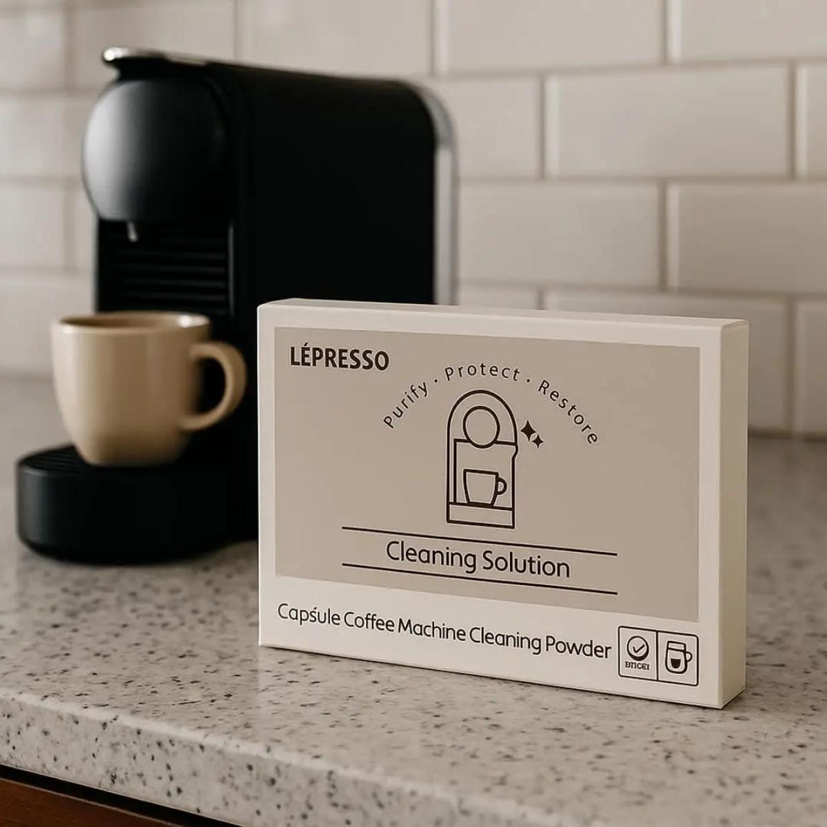 LePresso Capsule Coffee Machine Cleaning Powder