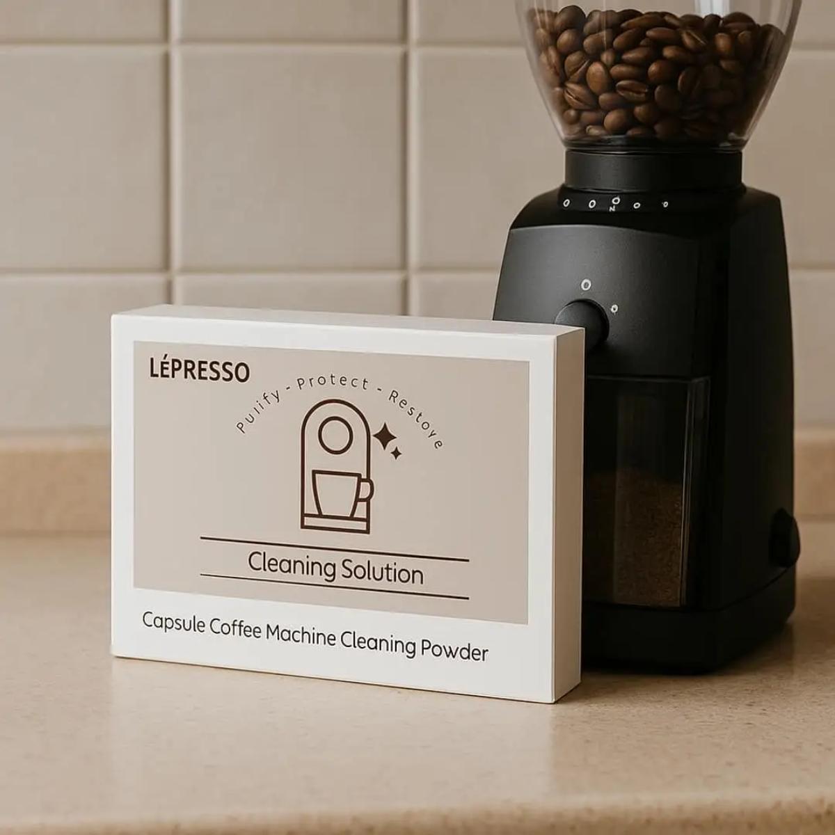 LePresso Capsule Coffee Machine Cleaning Powder