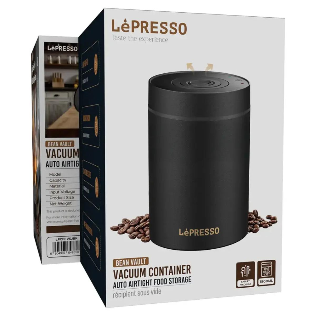 LePresso Vacuum Container Auto Airtight Food Storage
