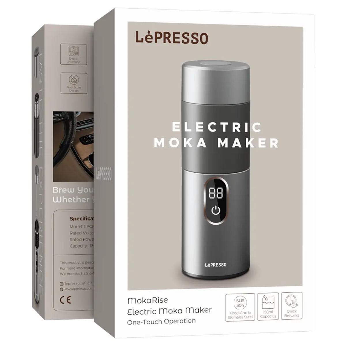 Lepresso MokaRise Electric Moka Maker