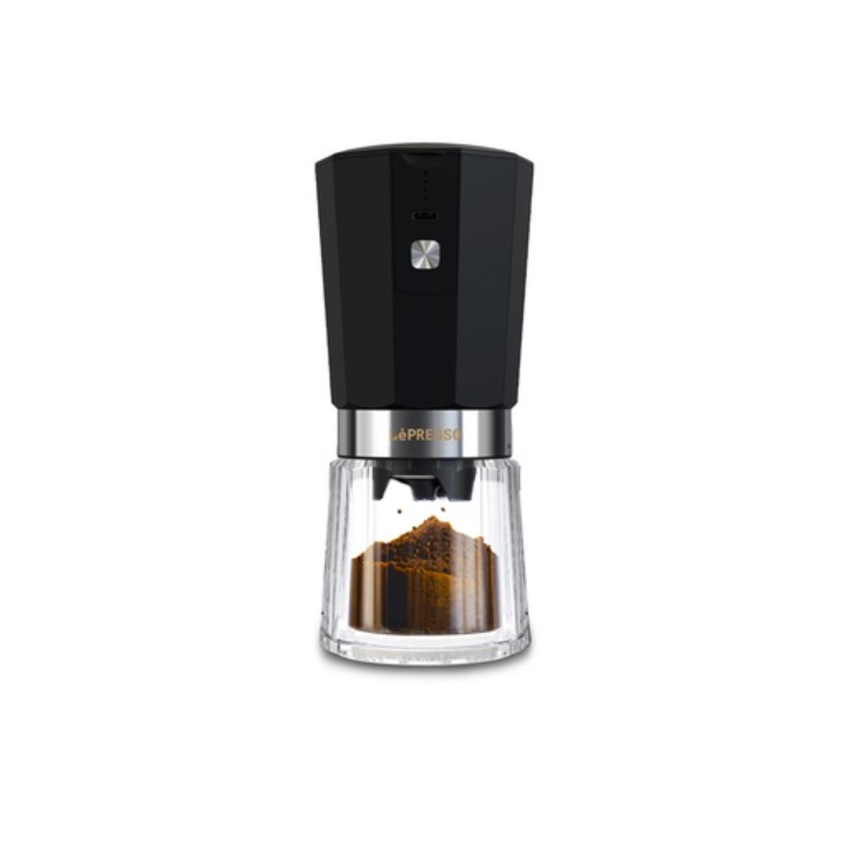 LePresso Cordless Electric Conical Burr Coffee Grinder