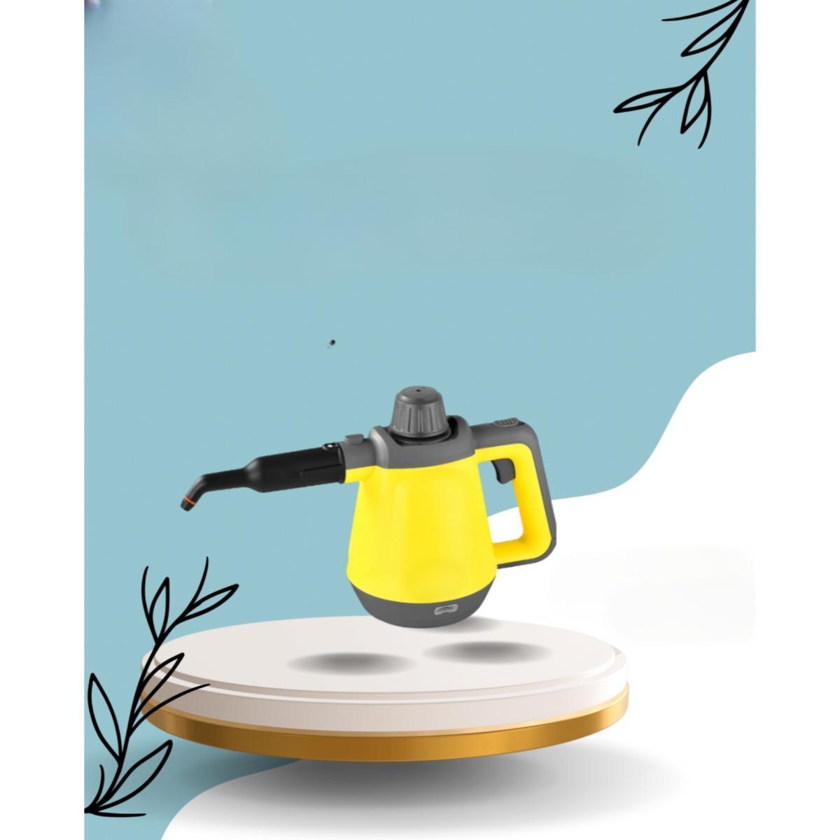 Portable 1200W Steam Cleaner with 8-in-1 Accessories