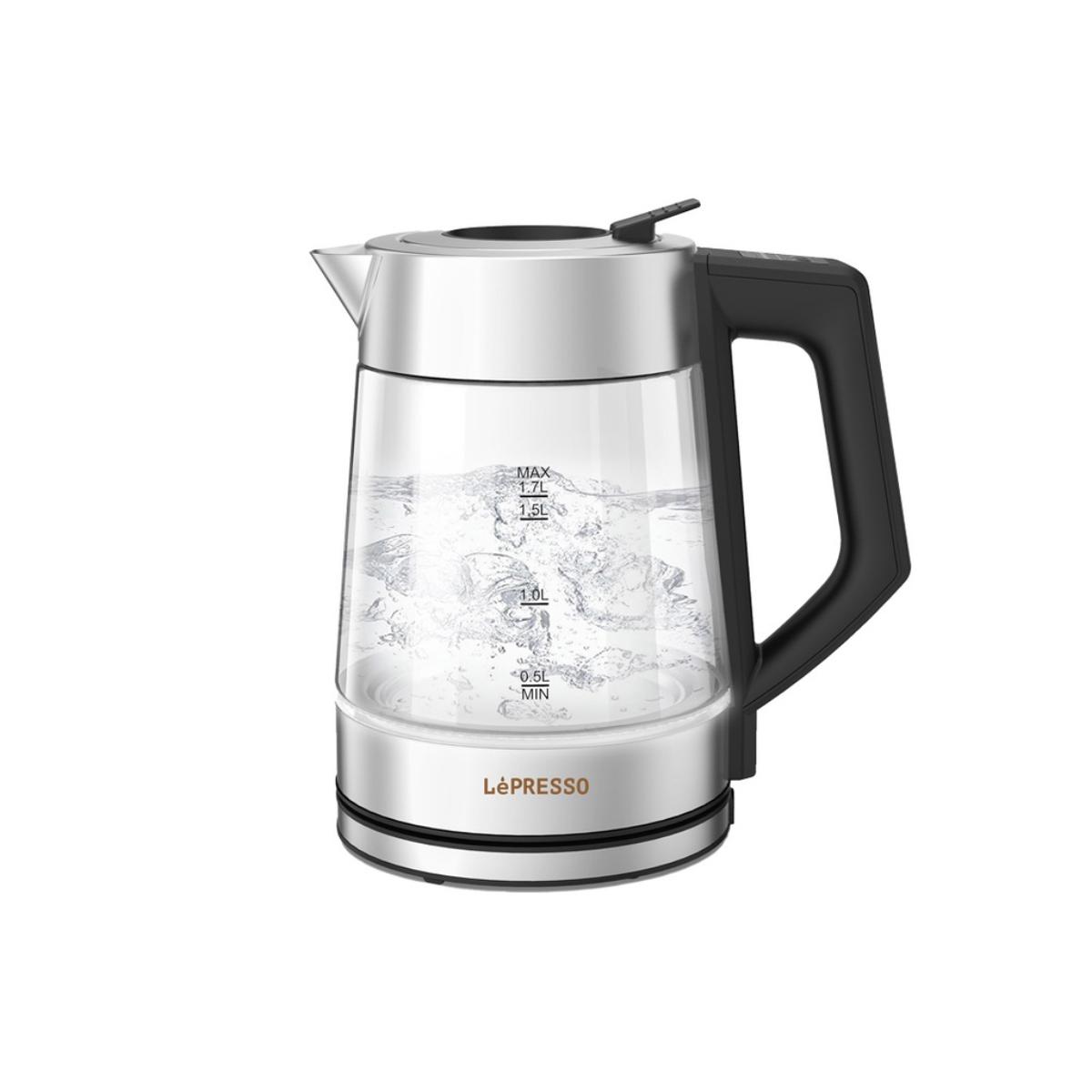 LePresso Multi-Temperature Glass Kettle 1.7L