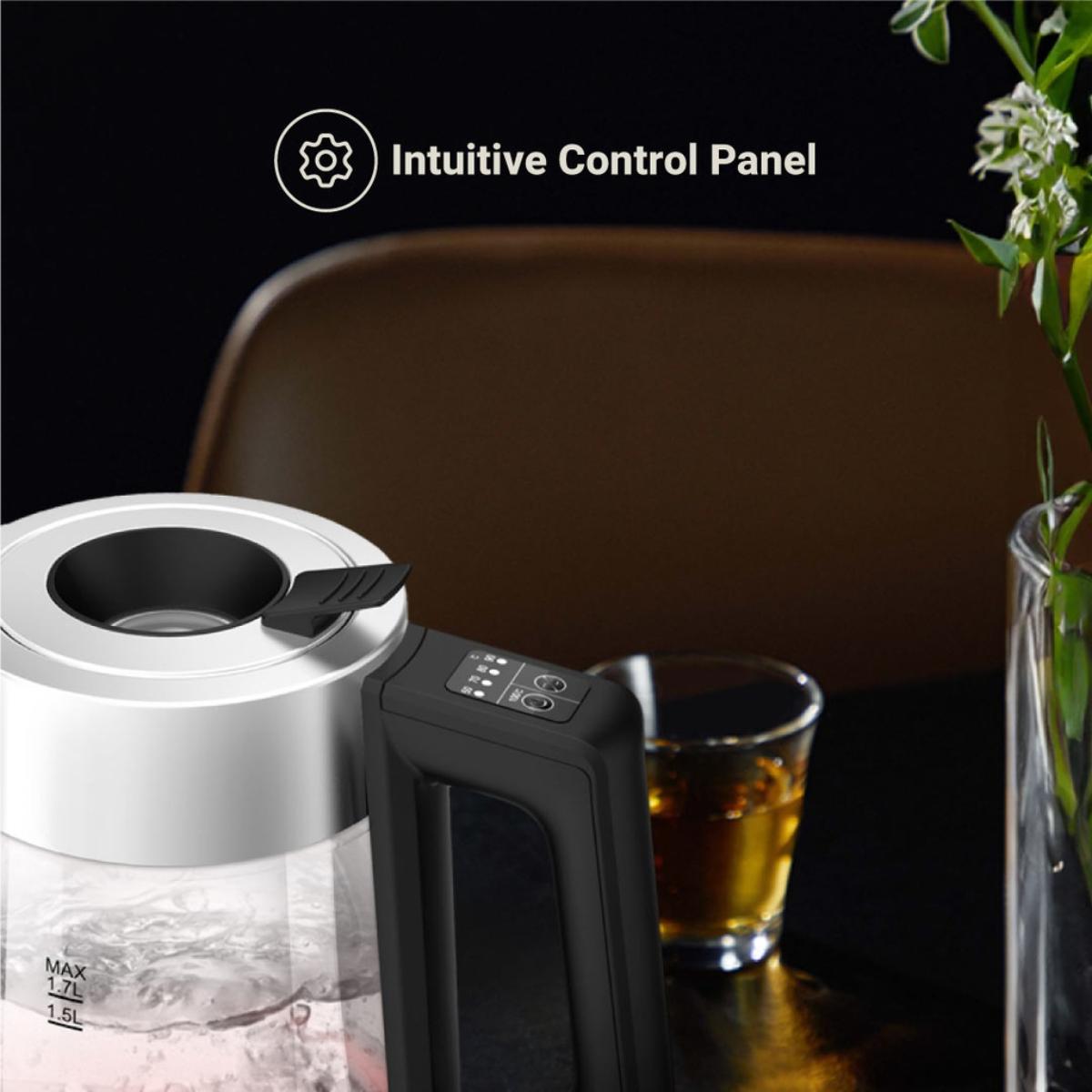 LePresso Multi-Temperature Glass Kettle 1.7L