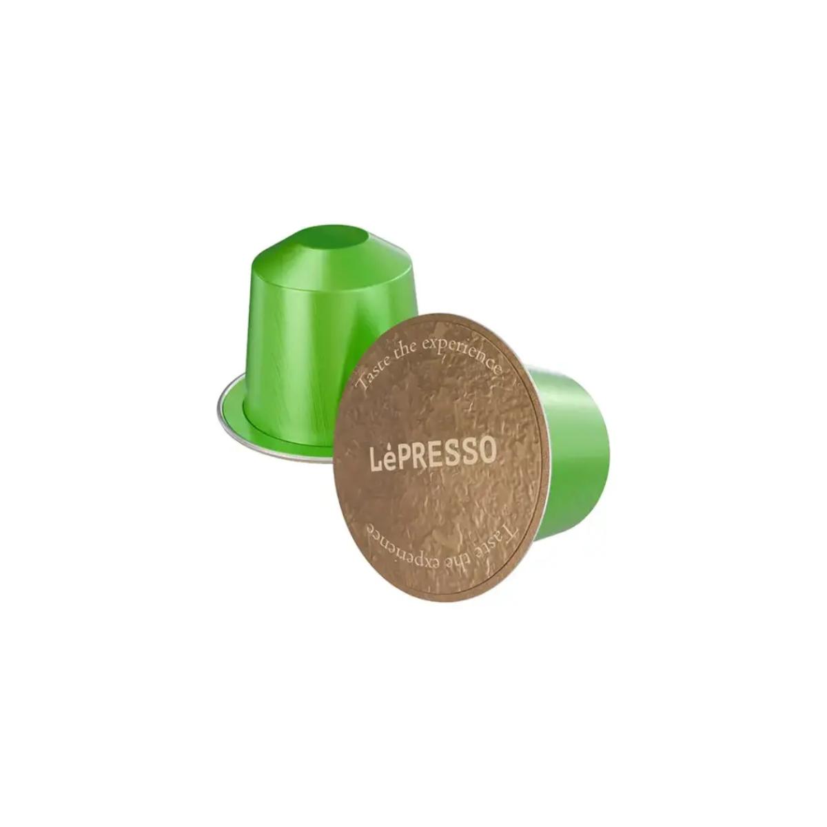 LePresso Brazil Gold Aluminum Coffee Capsules