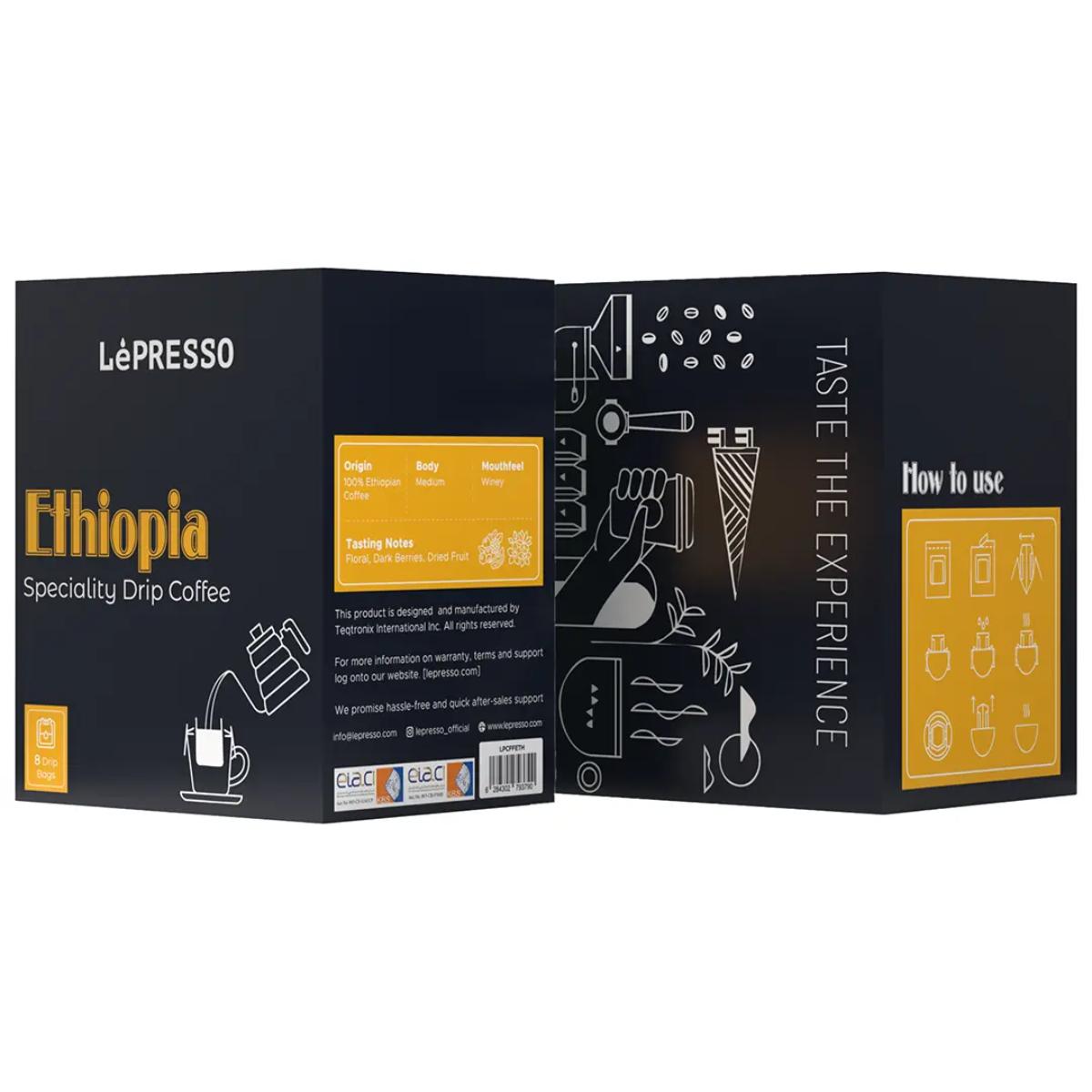 LePresso Ethiopia Speciality Drip Coffee