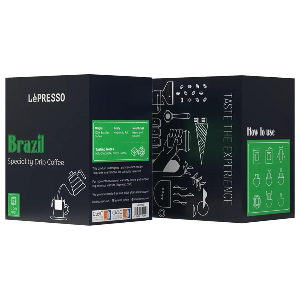 LePresso Brazil Speciality Drip Coffee
