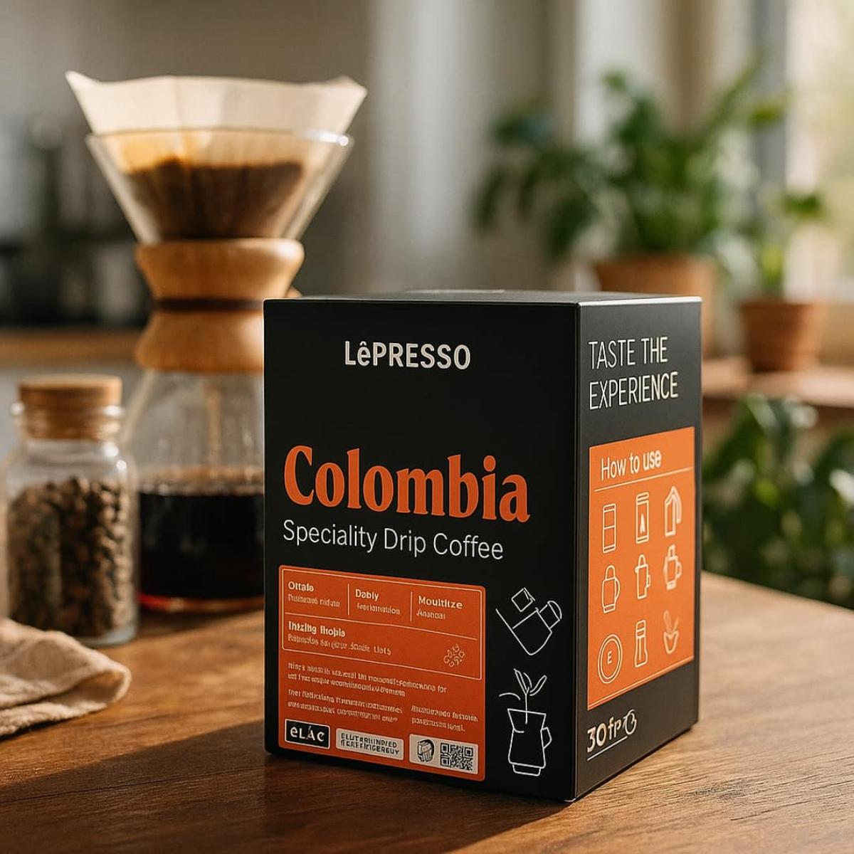 LePresso Colombia Speciality Drip Coffee