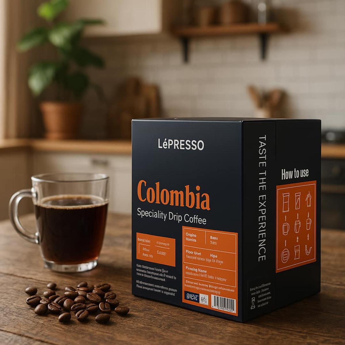 LePresso Colombia Speciality Drip Coffee