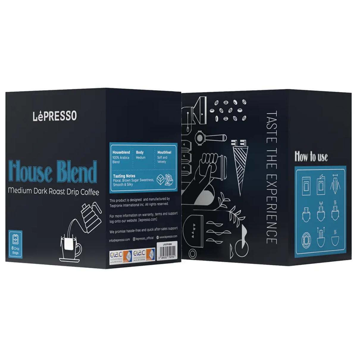 LePresso House Blend Speciality Drip Coffee