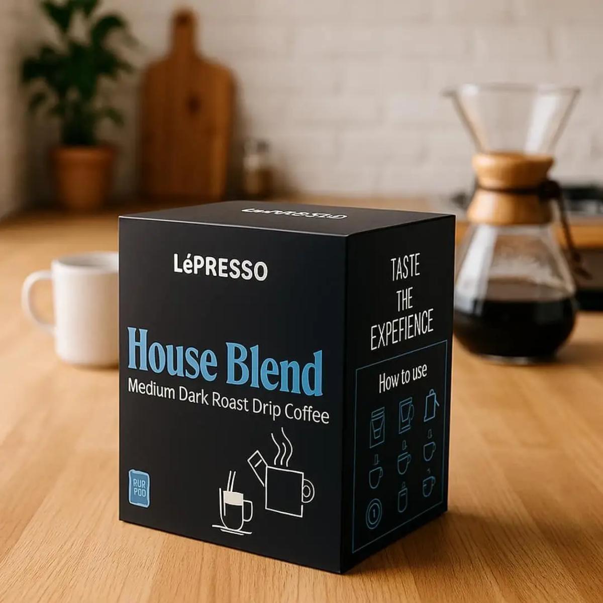 LePresso House Blend Speciality Drip Coffee