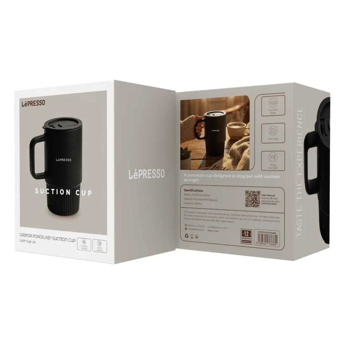 LePresso Gripor Porcelain Suction Cup